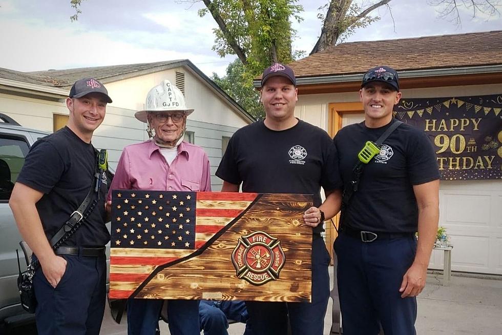Grand Junction Fire Department Honors Retired Captain on 90th Birthday