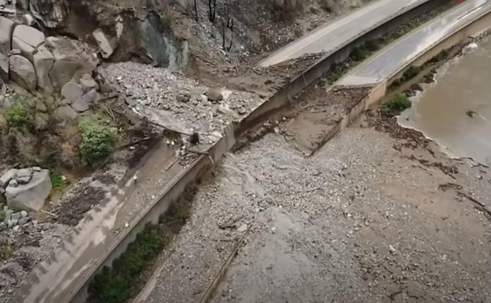 CDOT Shares New Drone Footage of Glenwood Canyon Mudslide
