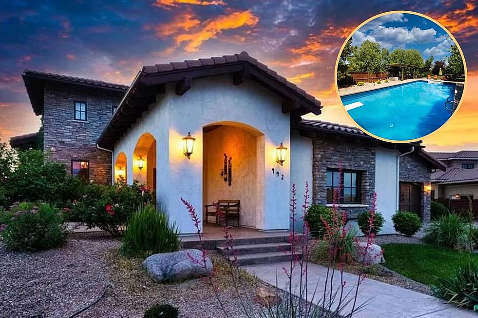 Incredible Grand Junction Home Offers Poolside Views of the Colorado Monument