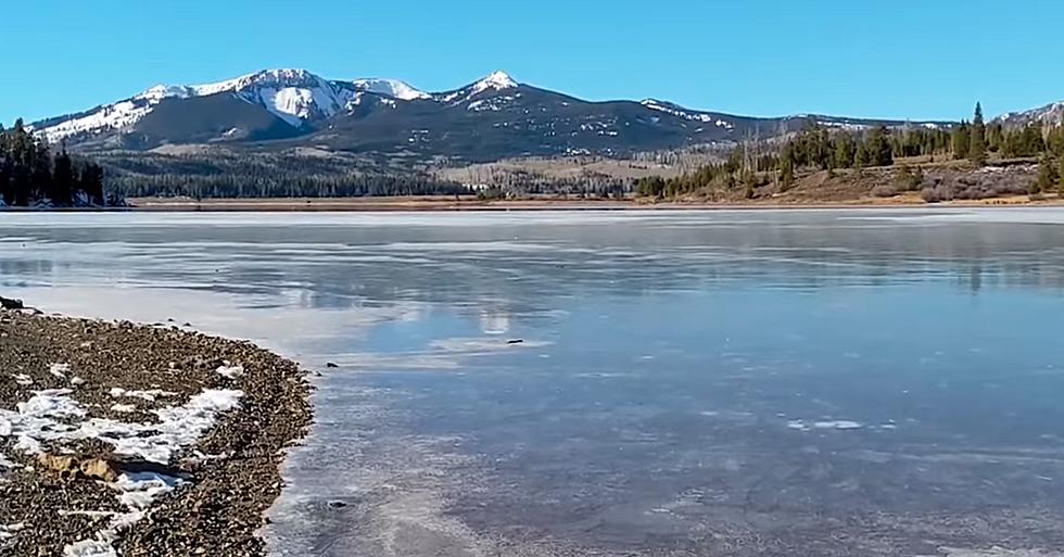Listen to the Eerie Sounds of Colorado’s Frozen Steamboat Lake