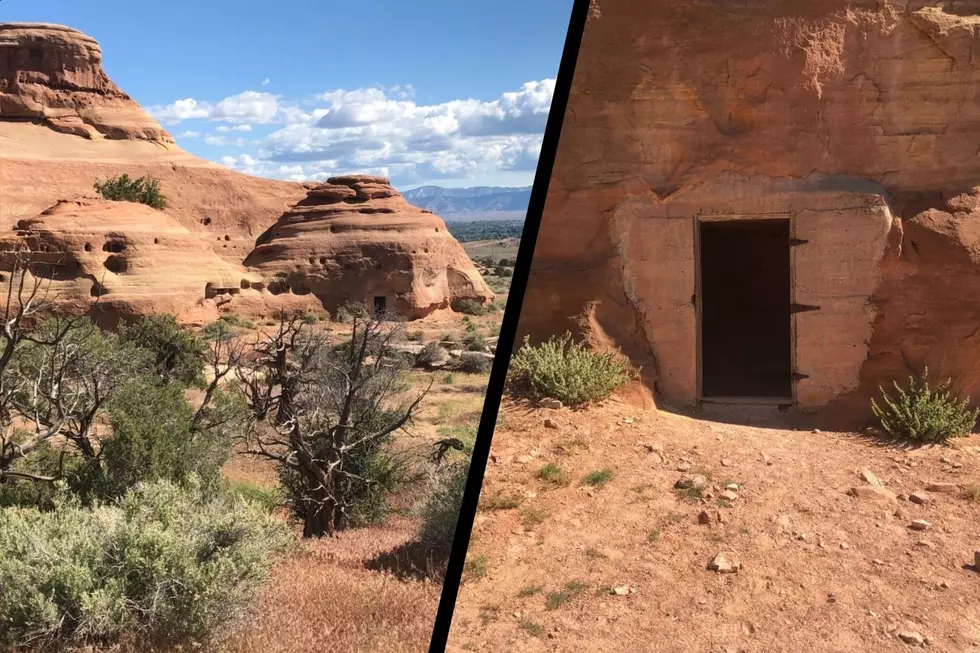 What’s Inside this Creepy Door in Fruita Colorado’s Devils Trail System?