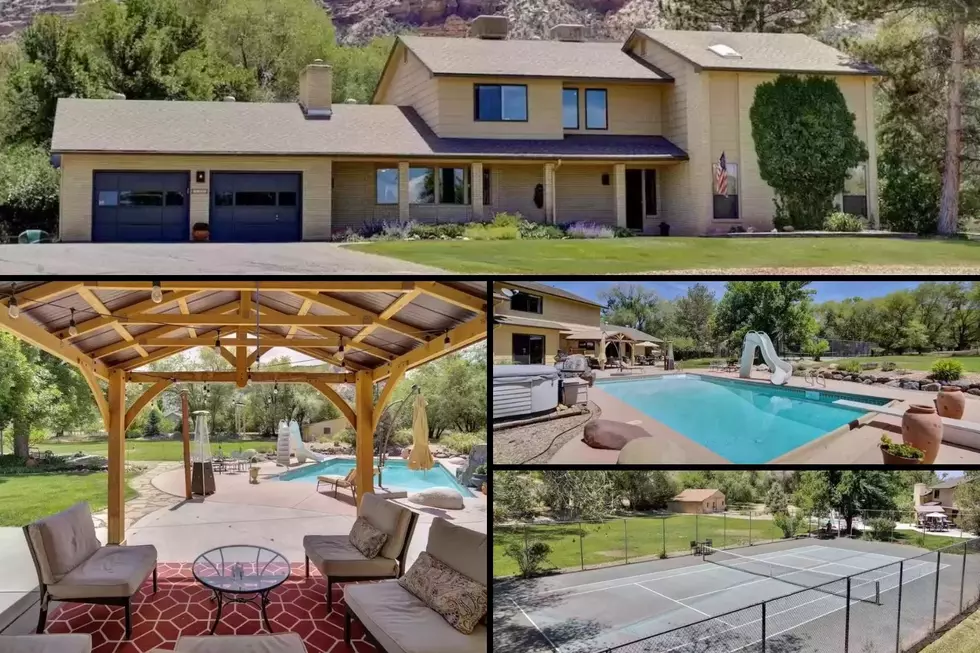 Grand Junction Home in the Redlands Has a Pool with a Waterslide