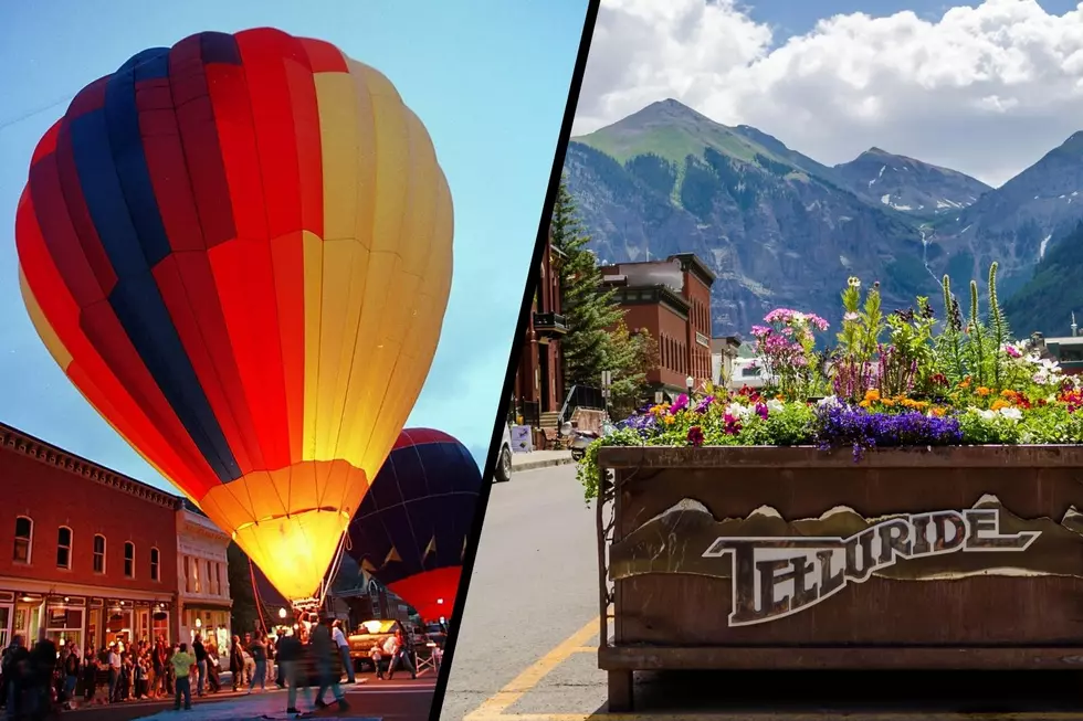 High Flying Hot Air Balloons Take Off This Weekend in Telluride, Colorado