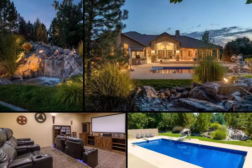 Grand Junction Home in The Estates Features a Pool, Waterslide, and 3 Fireplaces