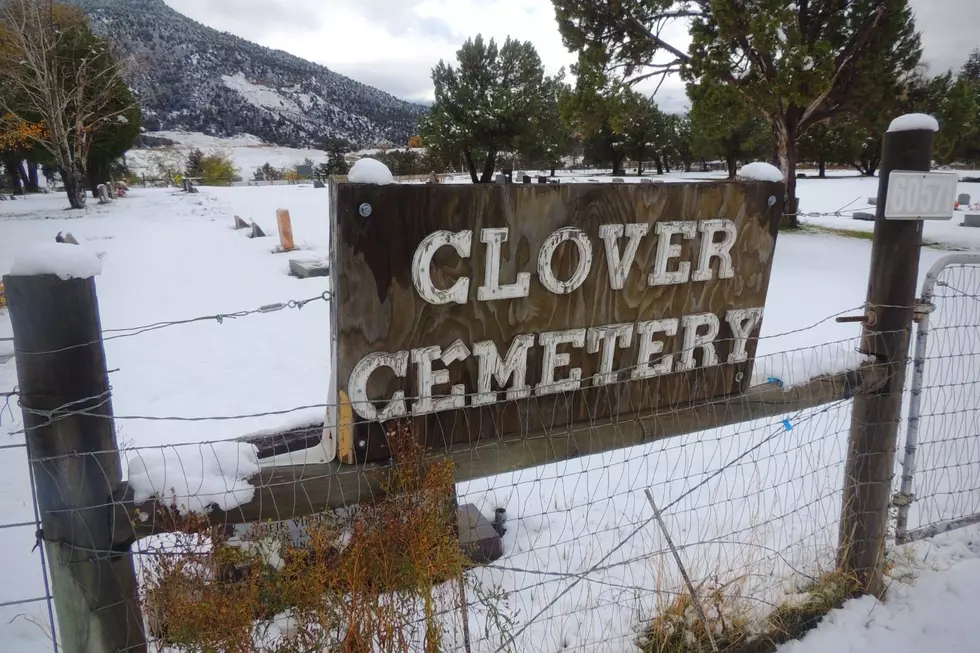 Western Colorado’s Clover Cemetery After First Snow