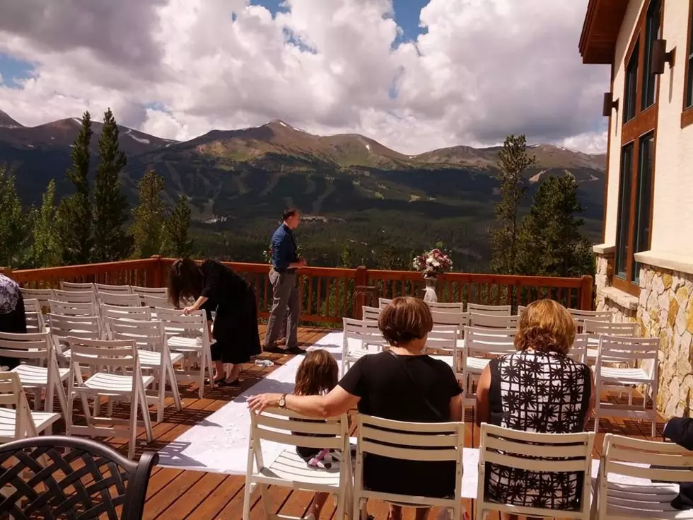 Wedding in Steamboat Springs Gets Unexpected Guest
