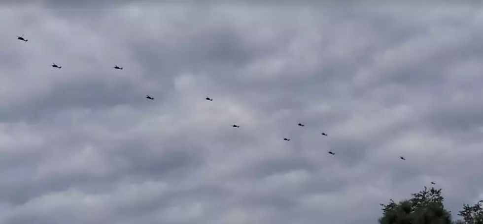 Watch 23 Blackhawk Helicopters Fly Over Colorado