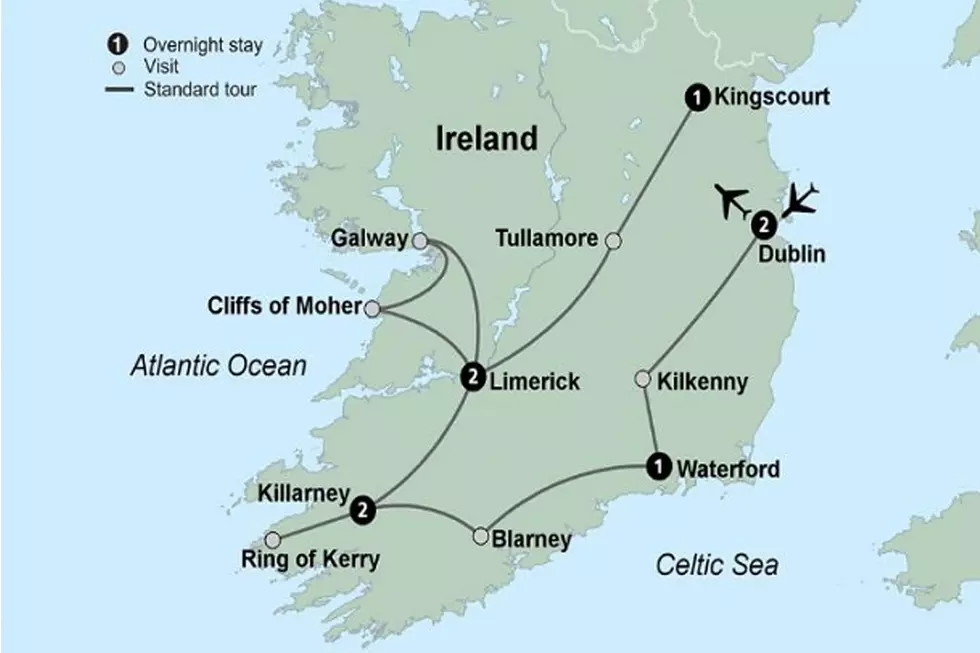 Travel to Ireland with Kool 107.9’s Zane Mathews