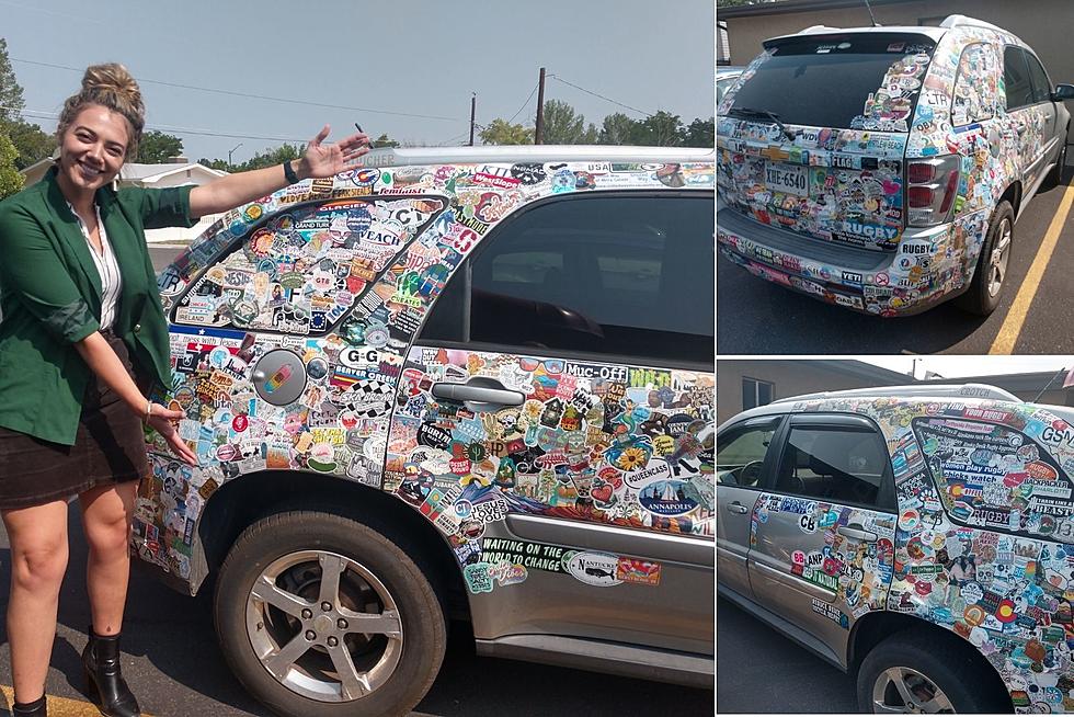 Meet Grand Junction’s Sticker Girl and Her 1000 + Stickers