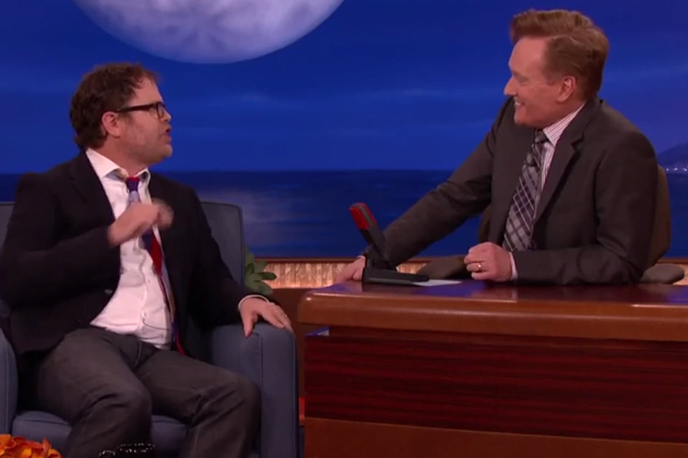 Rainn Wilson Tells Conan How Much He Hates Hipster Foodies [VIDEO]
