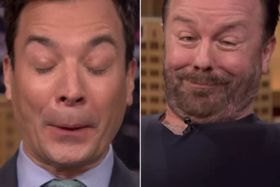 Jimmy Fallon & Ricky Gervais Recreate Kids Funny Faces [VIDEO]