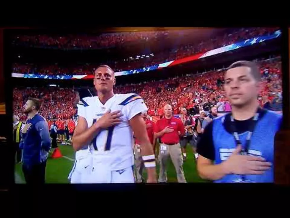 Broomfield High School Student Sings National Anthem At Broncos Opener