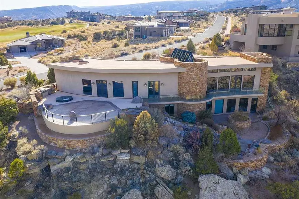Grand Junction House Has Wine Cellar + Custom Spiral Staircase