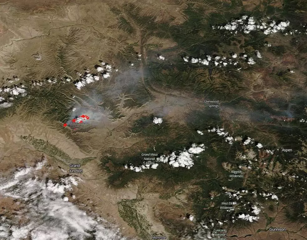 NASA Captures Picture of Smoke From Pine Gulch Fire in Vail