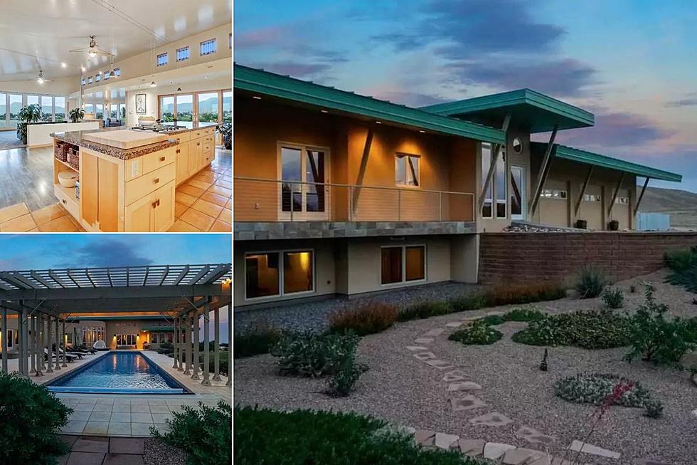Frank Lloyd Wright Style Home on 14 Acres For Sale in Palisade