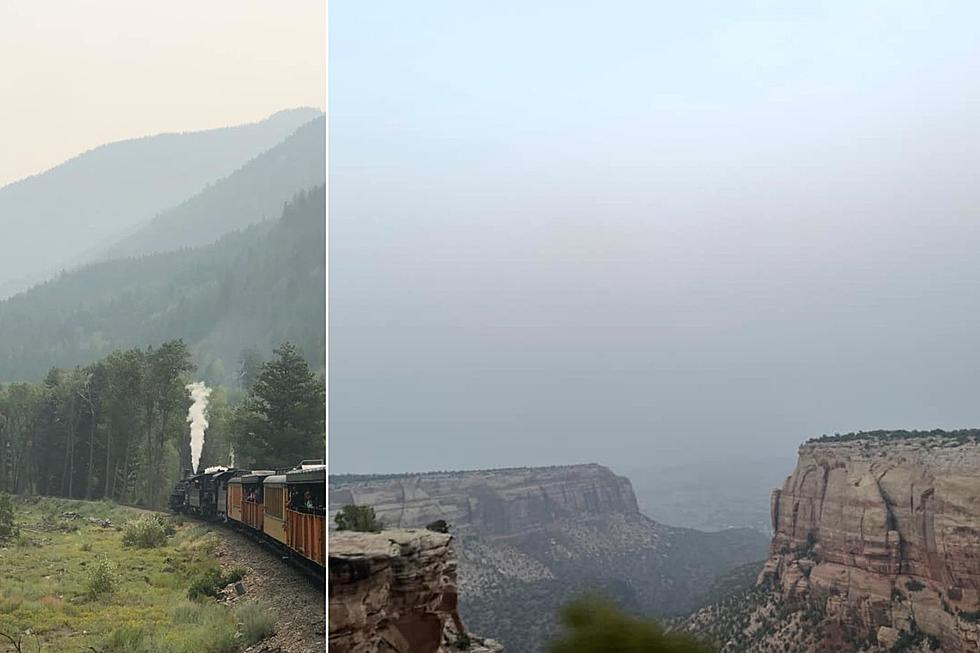 These Pictures Show Just How Smoky It Is in Western Colorado