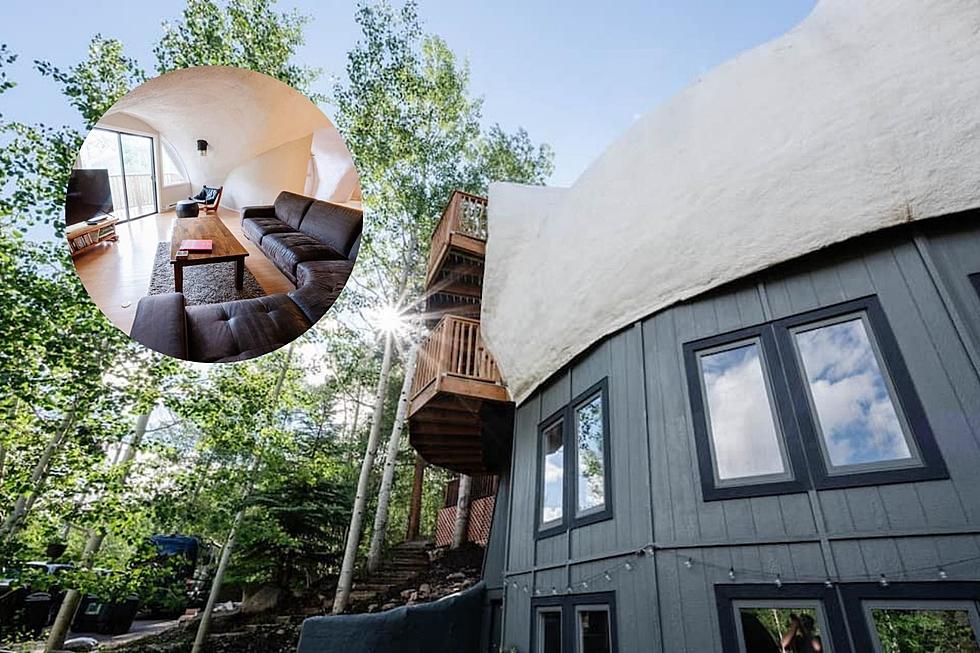 Look: Unique Geodesic Dome House in the Trees in Colorado