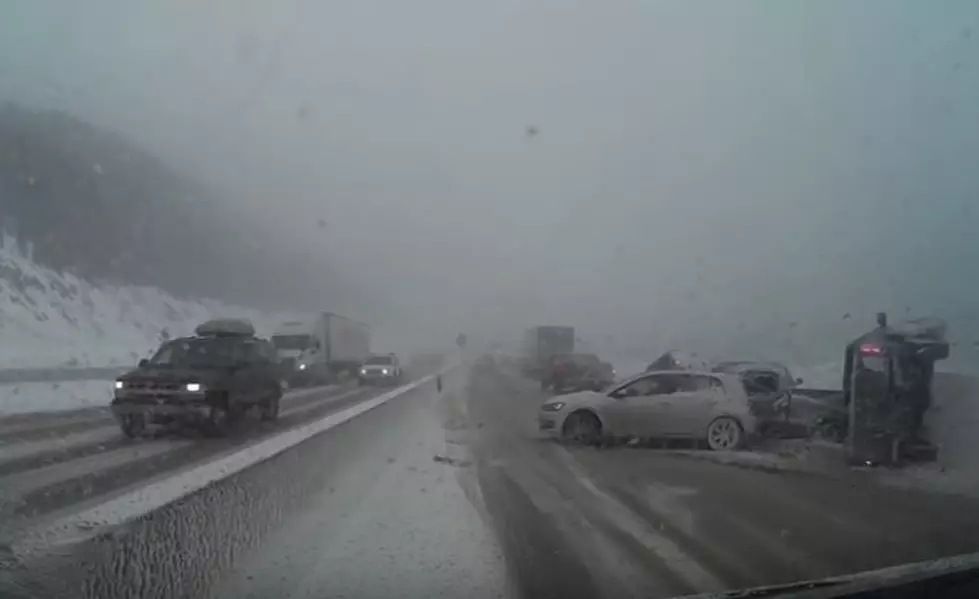 I-70 Pileup Caught on Dash Cam — Drive Safely, Colorado