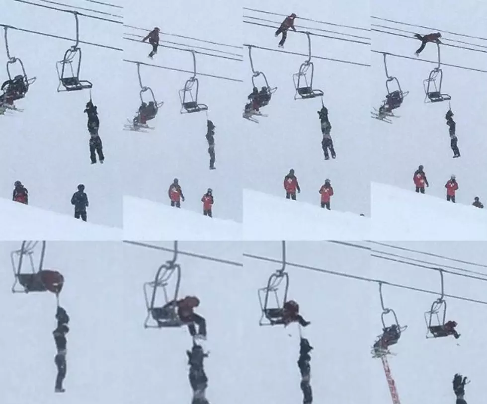 Man Hanging From Chairlift Rescued at A-Basin