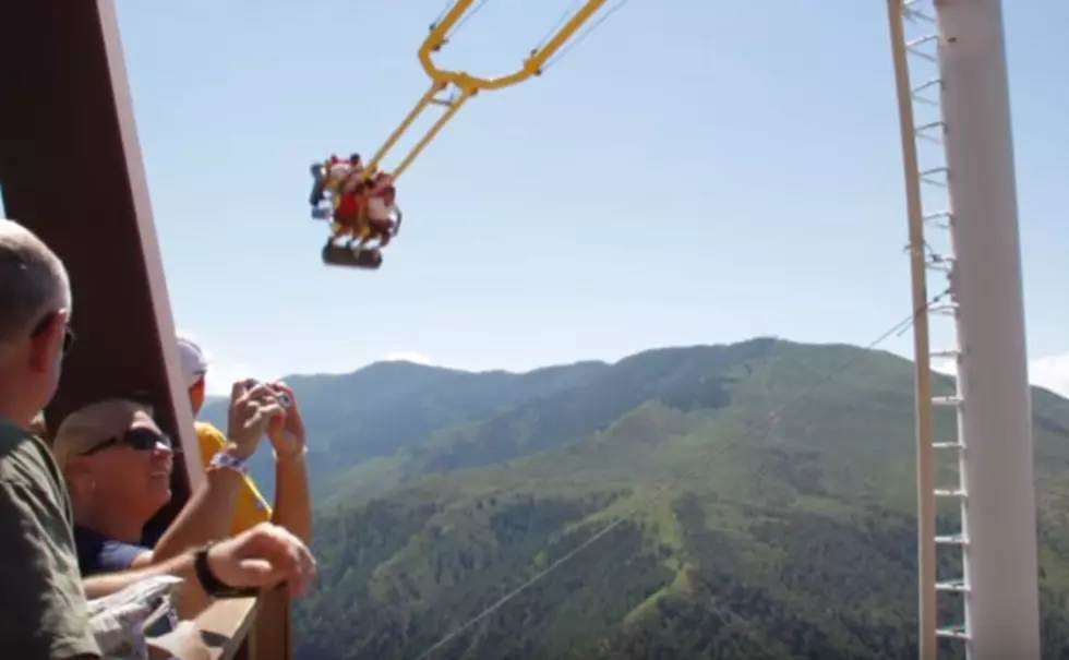 Would You Try this Terrifying Mountain Swing in Glenwood?