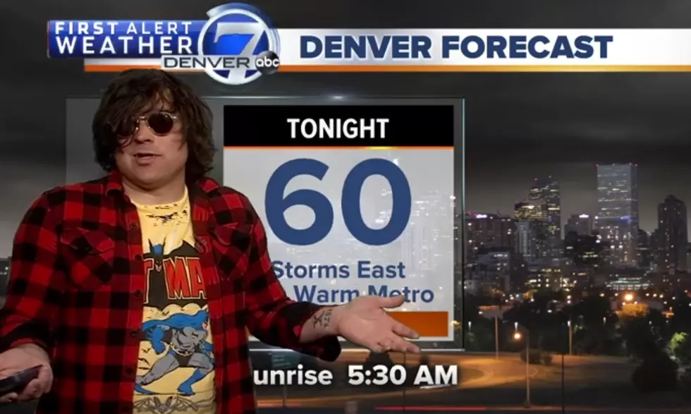 Watch Rocker Ryan Adams Do Denver’s Weather Forecast
