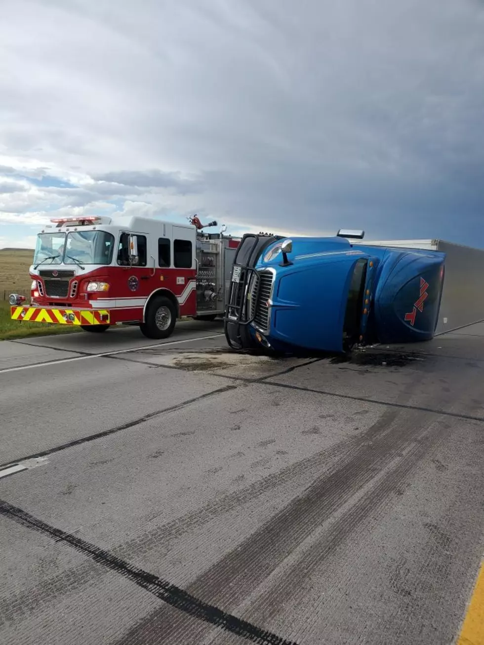 Monday&#8217;s Wind Blows Cars off I-25 North of Fort Collins