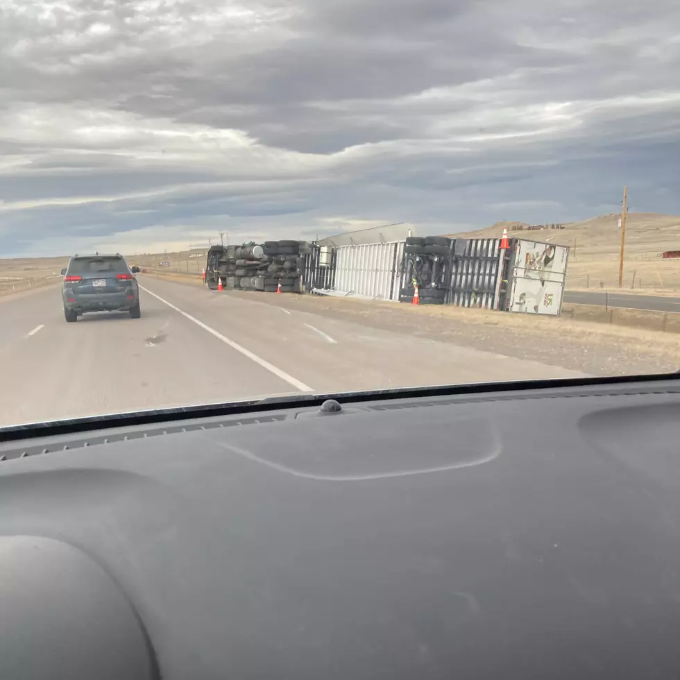 Multiple Trucks Blow Over on I-25 From Fort Collins to Cheyenne Wednesday