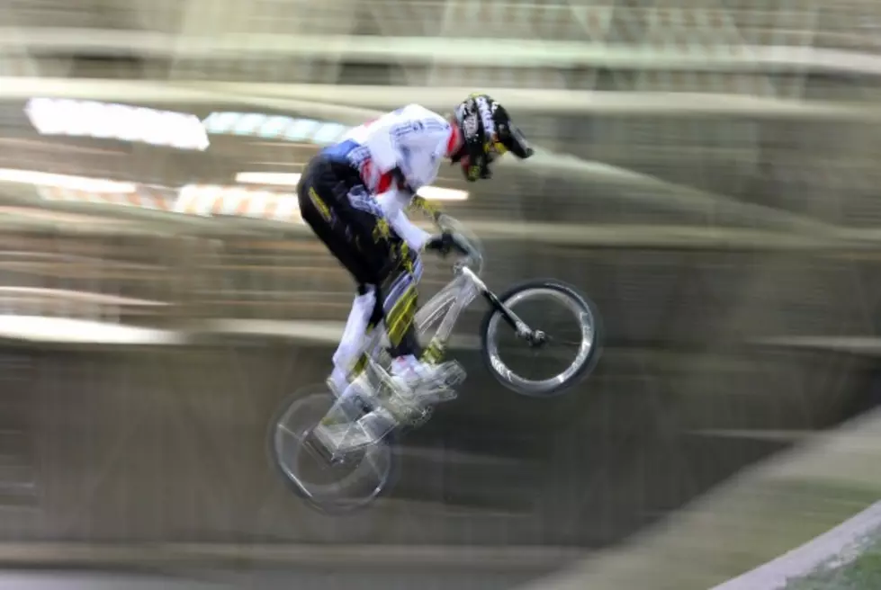 BMX Rider Tries to do 50 MPH on His Bike
