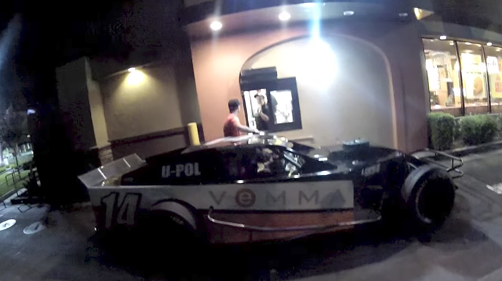 Then They Took A Race Car Through The Taco Bell Drive-thru