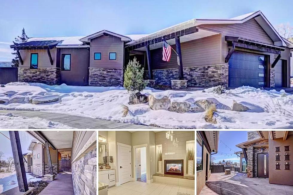Grand Junction Home Has Quirky Architecture & Bathroom Fireplace