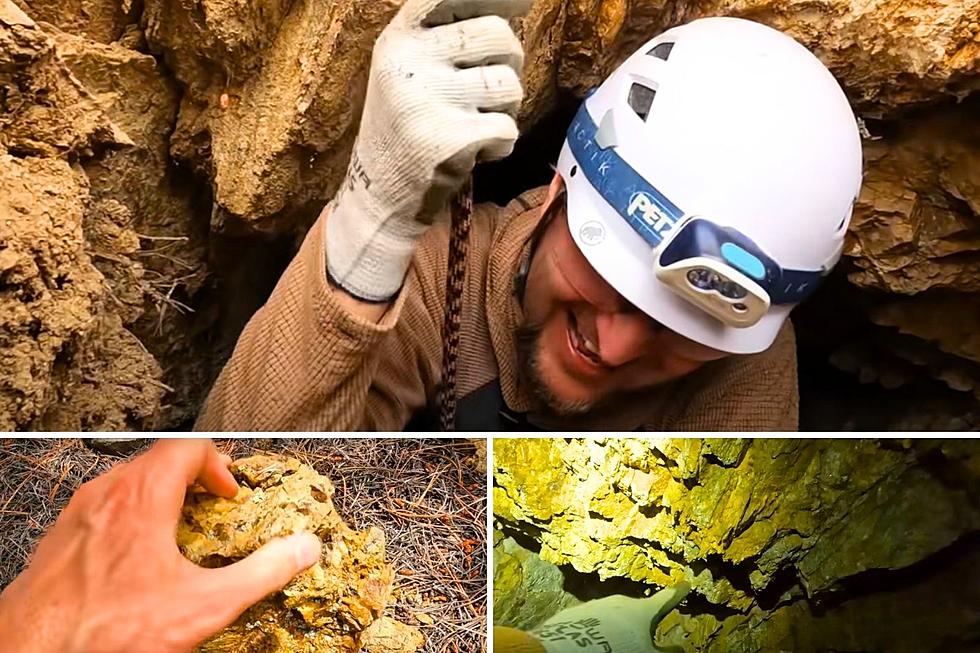 WATCH: Explorer Discovers Gold Vein Near Old Colorado Mine