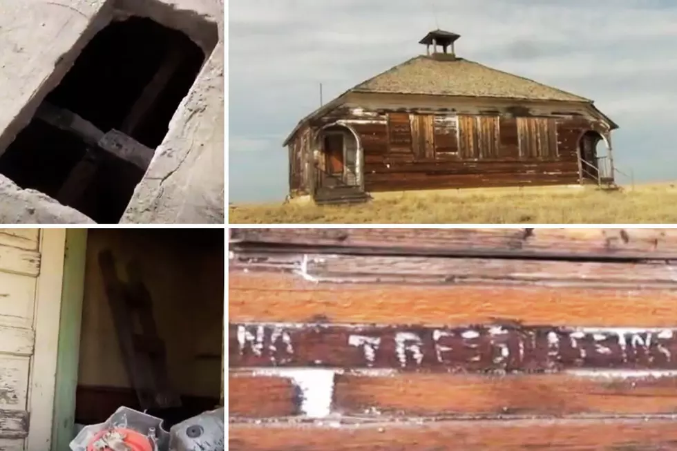 Creepy Abandoned Schoolhouse Sits Alone in Rural Colorado