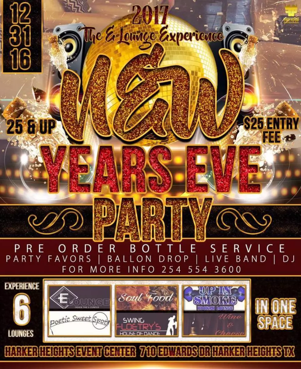 We’ve Got Your Tickets To The New Years Eve Harker Heights E-Lounge Experience