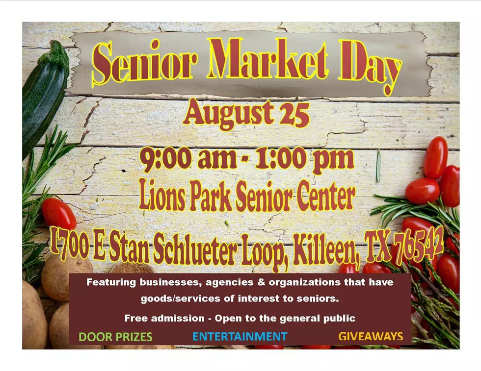 The City of Killeen Seeking Vendors For Senior Market Day