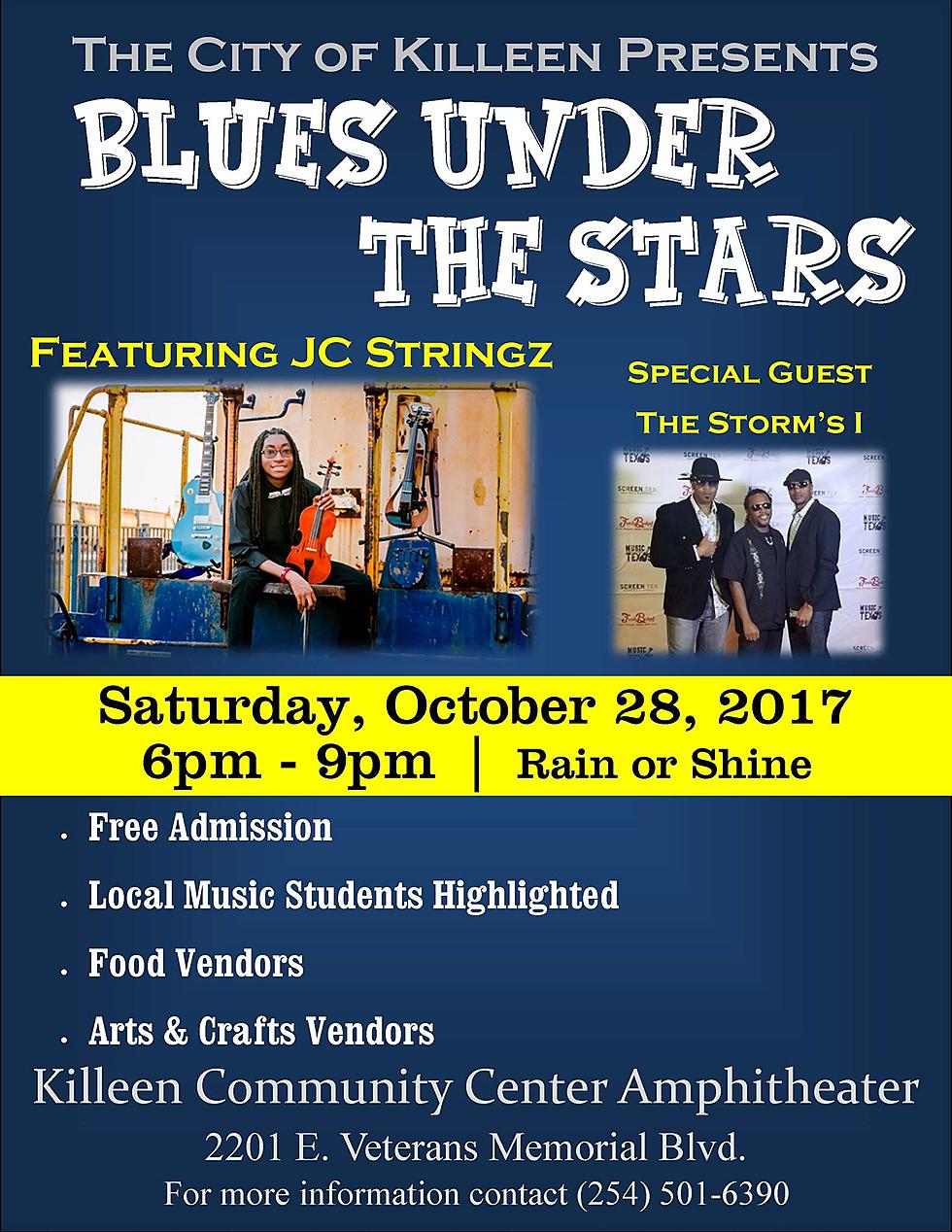Killeen’s Blues Under The Stars Featuring J.C. Stringz