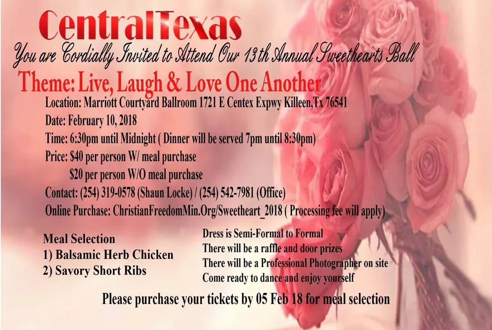 13th Annual Sweetheart Ball Presented By Christian Freedom Ministries
