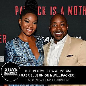 Gabrielle Union and Director/ Producer Will Packer on The Steve HARVEY MORNING SHOW Tomorrow!