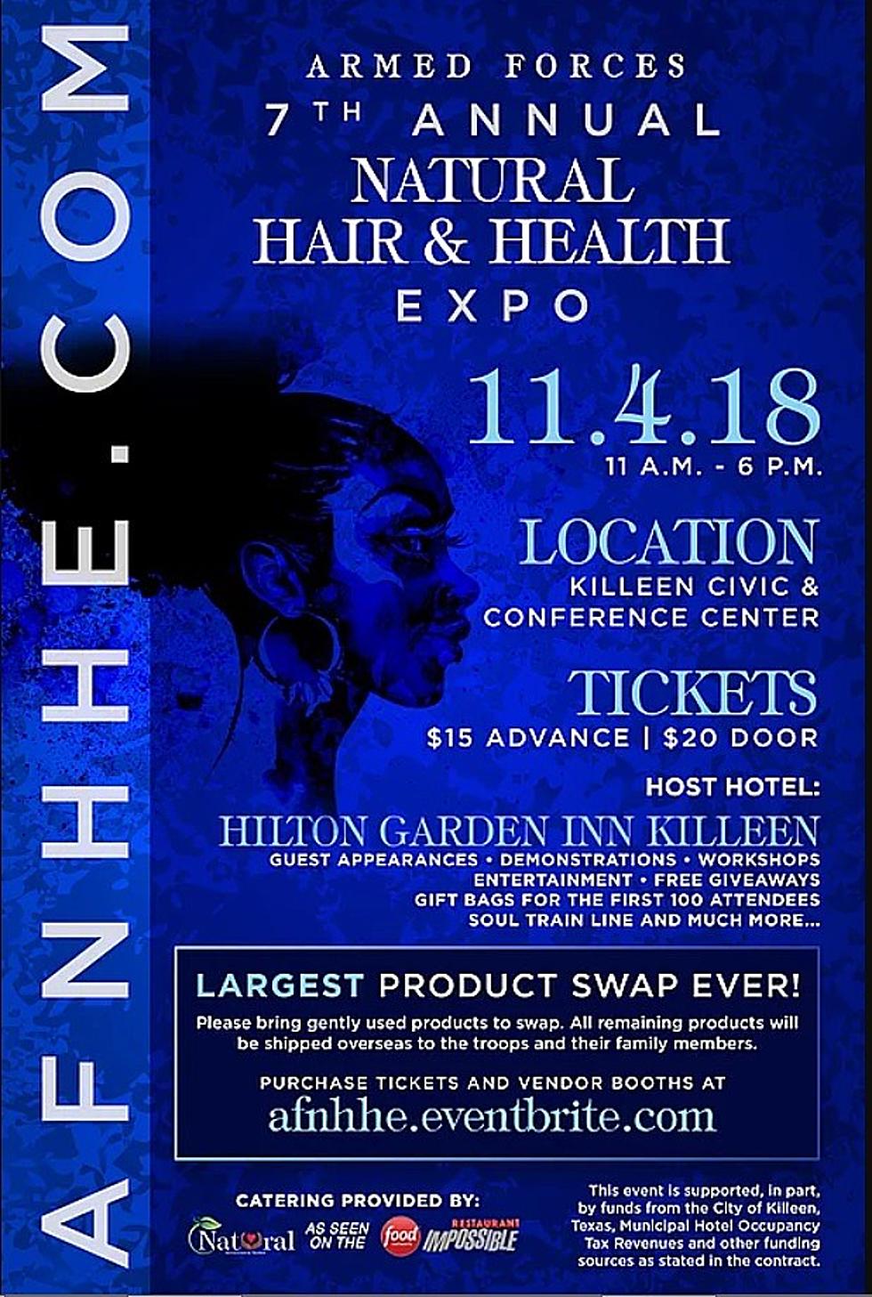 Get ready for The 7th Annual Armed Forces Natural Hair &#038; Health Expo!