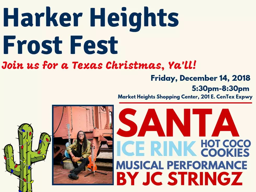 Harker Heights Frost Fest This Friday