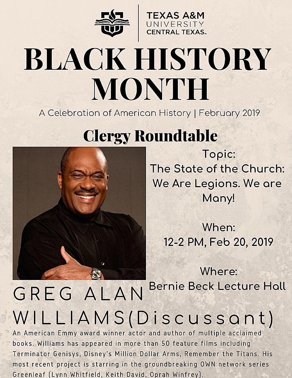 Black History Month- Clergy Roundtable at Texas A&#038;M University Central Texas