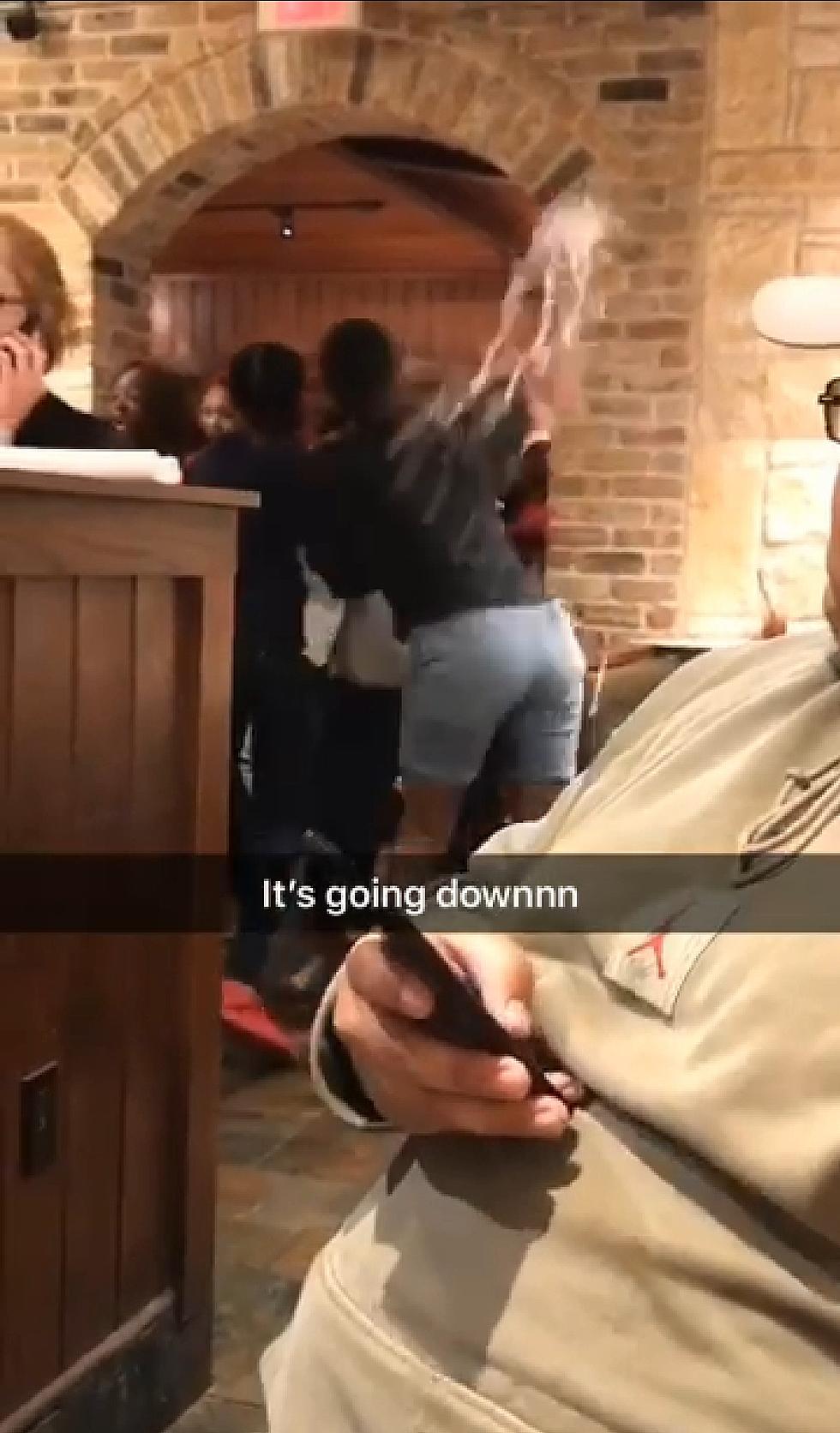 Waco Police Investigating Large Fight At Cheddars (VIDEO)