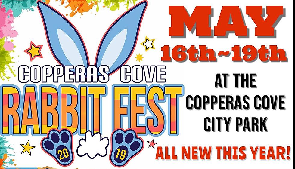Copperas Cove’s 39th Annual Rabbit Fest Kicks Off May 16th