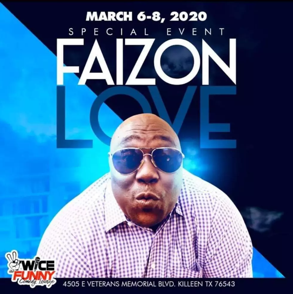 Catch Faizon Love This Weekend In Killeen At Twice As Funny