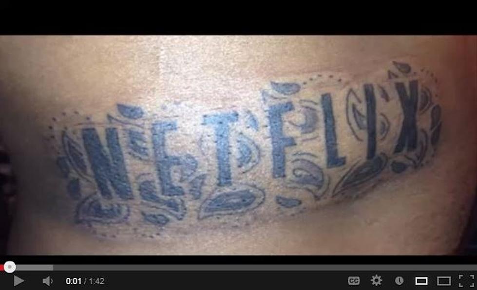 Netflix Tattoo Earns Man a Year of Free Movies and a Lifetime of Ridicule