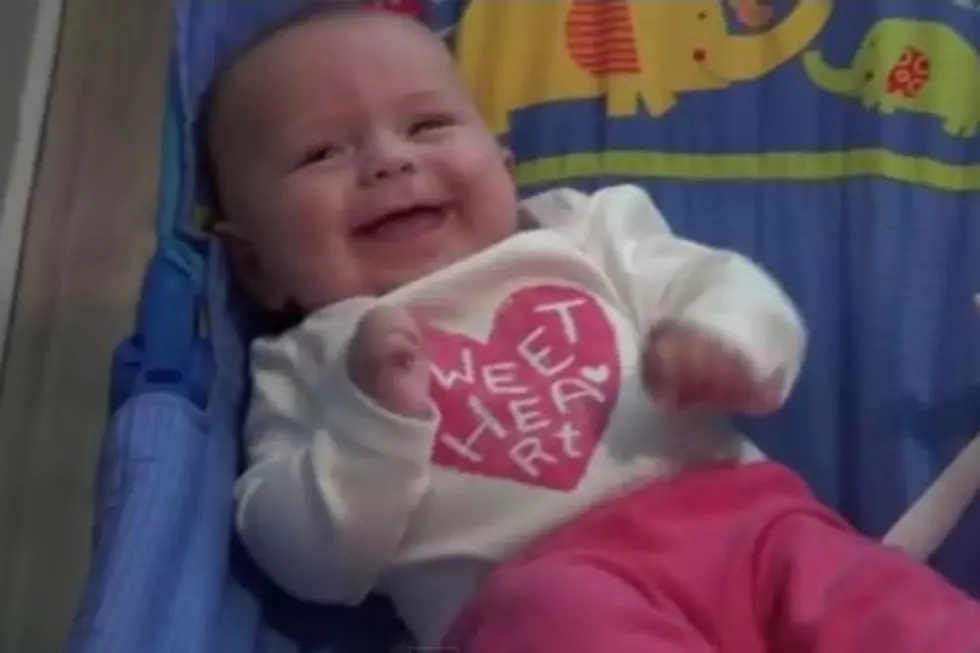 Watch a Baby Laugh Hysterically at a Power Drill