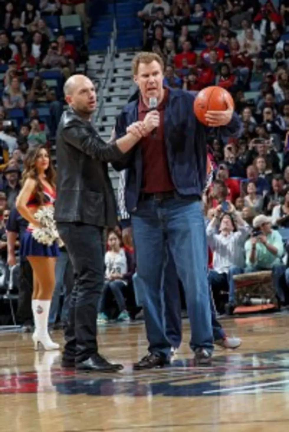 Will Ferrell is Up to His Old Antics at a New Orleans Pelicans Game