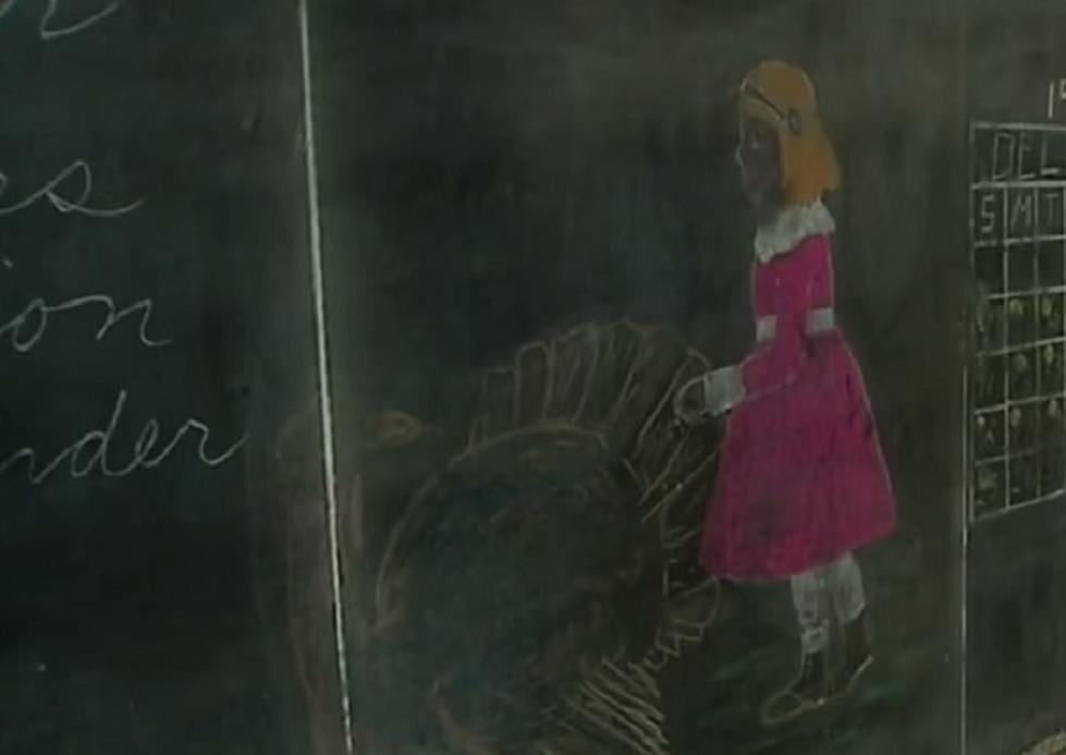 Amazing Discovery Found Behind Chalkboards in Oklahoma School
