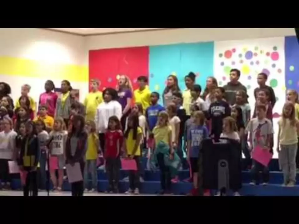 Local Elementary School Choir Channels Elton John’s “Goodbye Yellow Brick Road”
