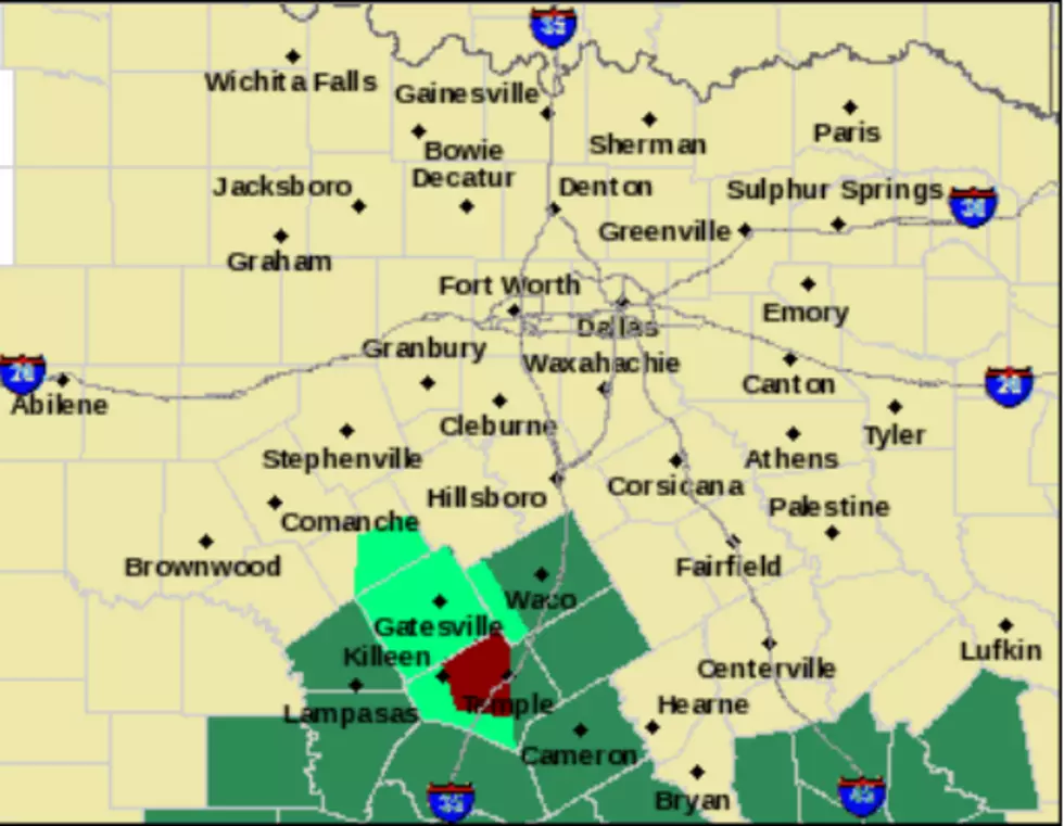 Flash Flood Warning Issued For Bell County