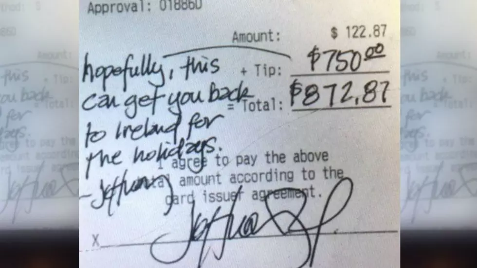 Expectant Father Receives Texas-Sized Tip in an Amazing Holiday Gesture